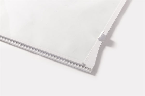 White Encapsulated Toughened Glass Fridge Glass Shelves