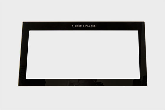CCC Black Frame Oven Safety Corner 10mm Heat Reflective Glass